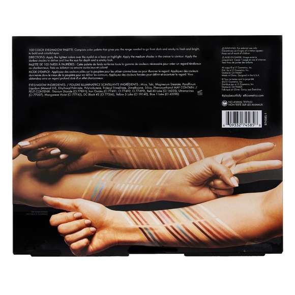 e.l.f. 100 Color Eyeshadow Palette NWT- - Picture 3 of 3